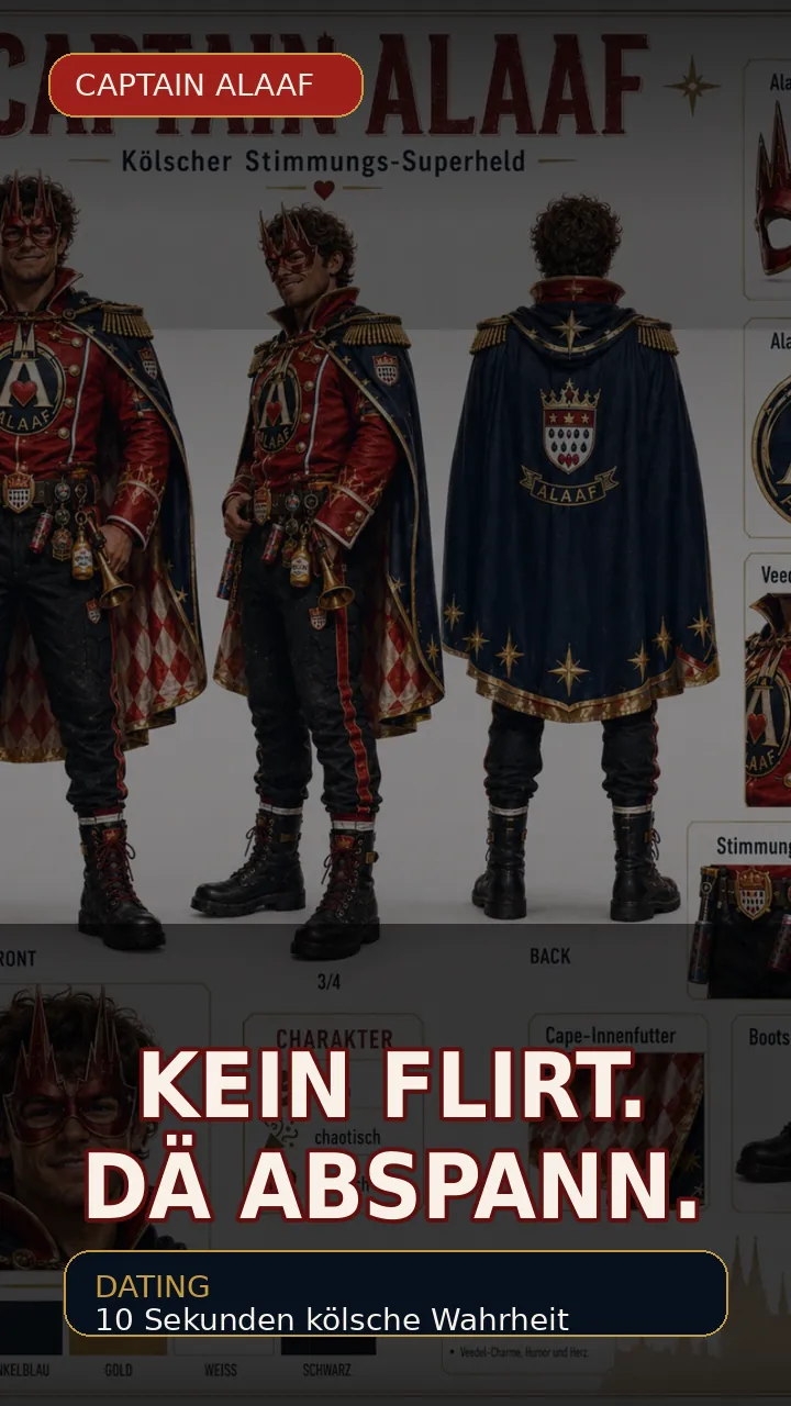 Kein Flirt Reaction Poster