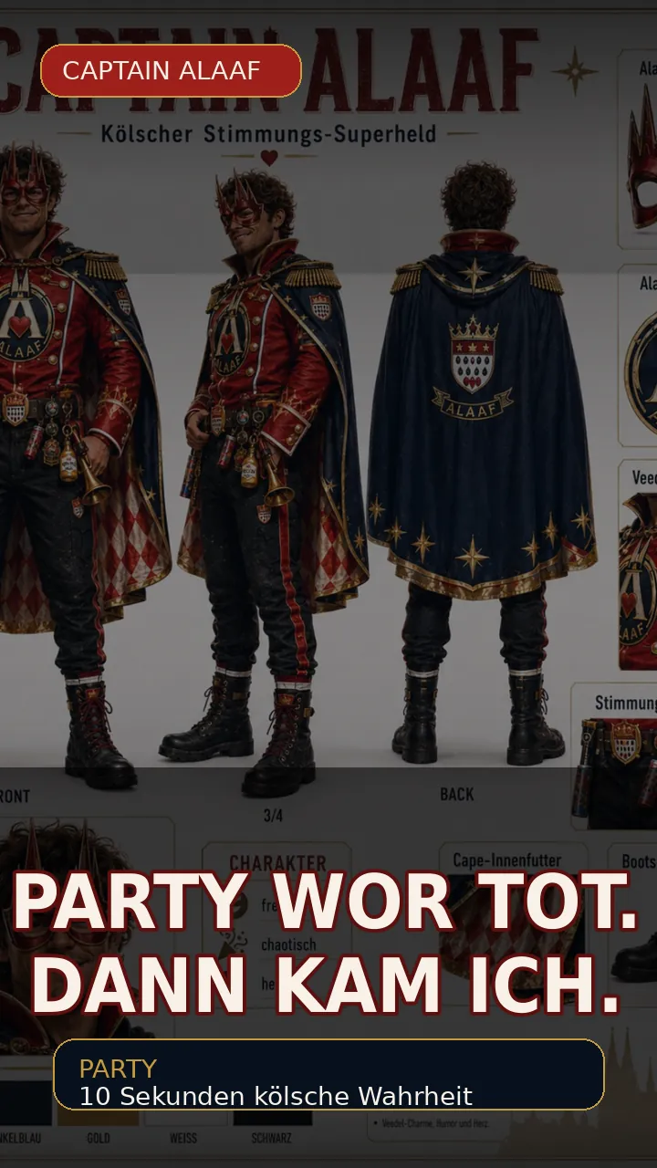 Party tot Reaction Poster